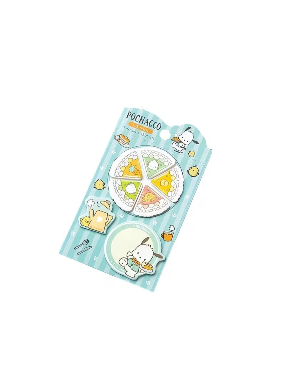 #6857 Pochacco Licensed Mini Sticky Note Set - 105 Ct